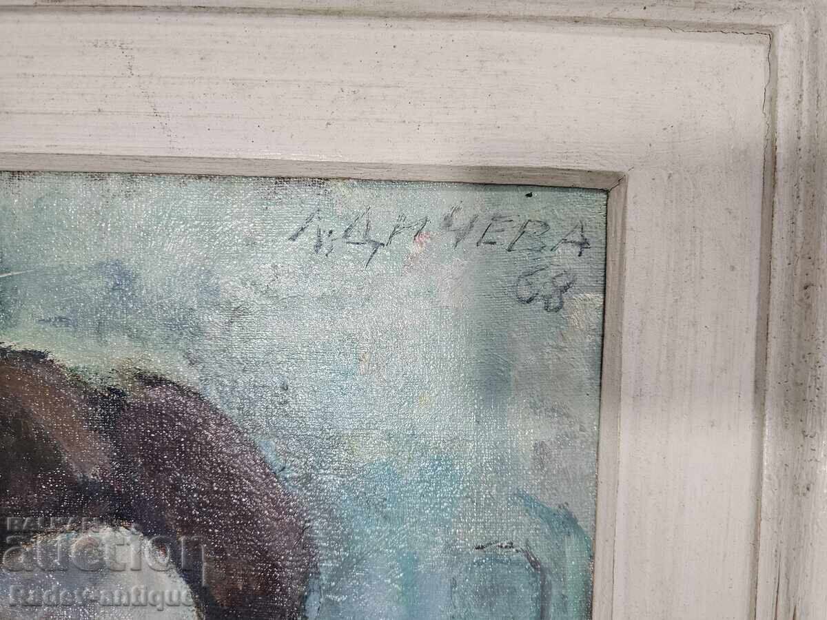 Delivery of Painting Lilyana Dicheva Family Portrait 72x60 oil paints Delivery of Painting Lilyana Dicheva Family Portrait 72x60 oil paints