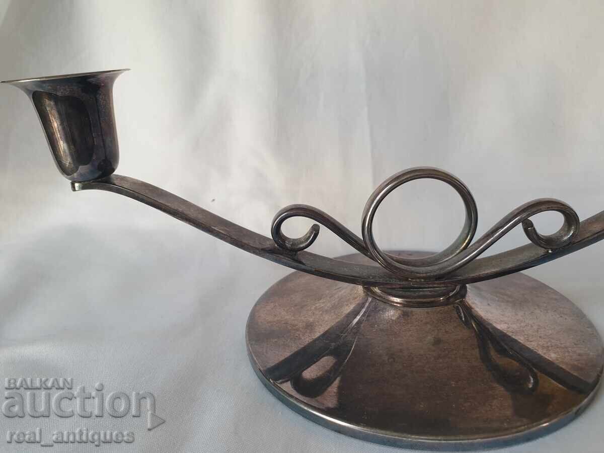 Livrarea Sfeșnic placat cu argint Livrarea Sfeșnic placat cu argint