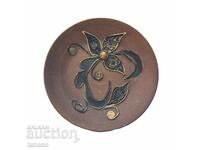 Χειροποίητο κεραμικό πιάτο τοίχου (1.4)