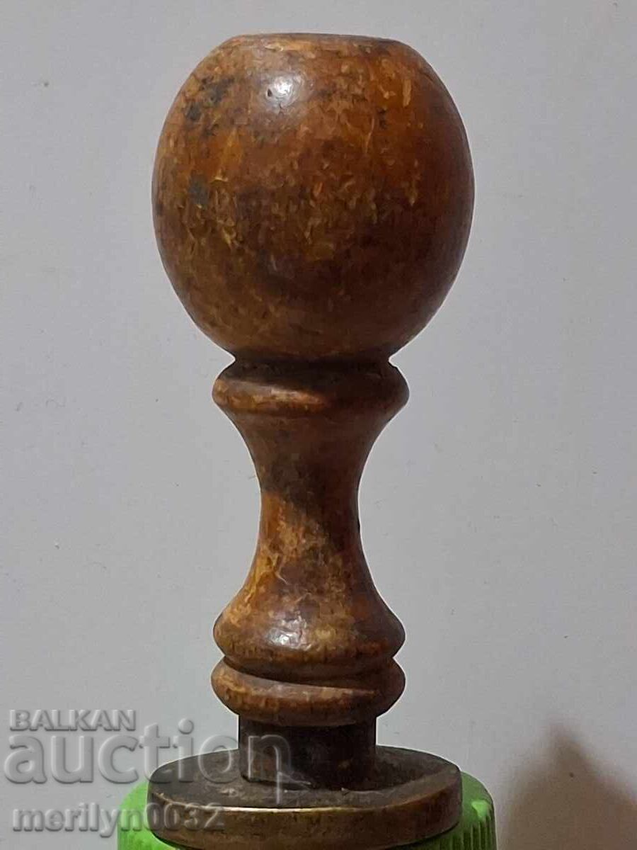 Παλαιό σφράγισμα ιερέα με μονόγραμμα Βασίλειο Βουλγαρίας με τιμή 79.00 BGN | € 40.39