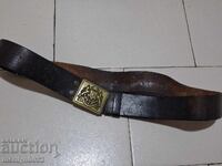 Army belt buckle with the coat of arms of the Kingdom of Bulgaria