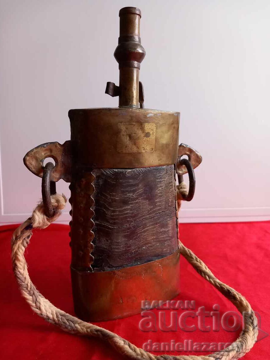 19ος αιώνας Οθωμανικό Πυροδοχείο, Πυροδοχείο, Ασήμι, Κόκαλο, Χάλκινος με τιμή 325.00 BGN | € 166.17