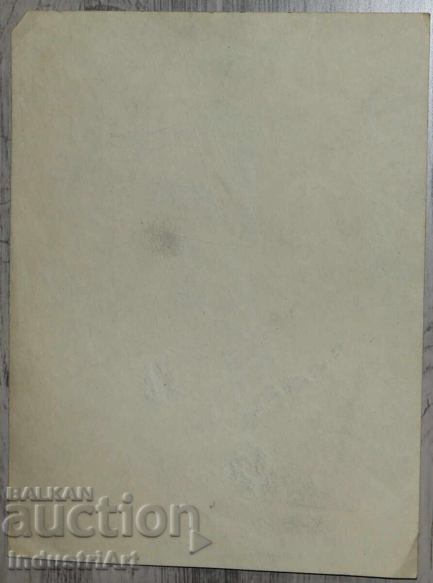 Erotic drawing pencil portrait nude bodies - 6