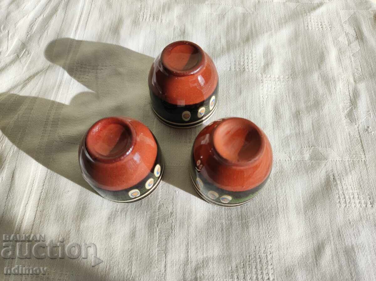 Auction Ceramic cups for heated rakia Auction Ceramic cups for heated rakia