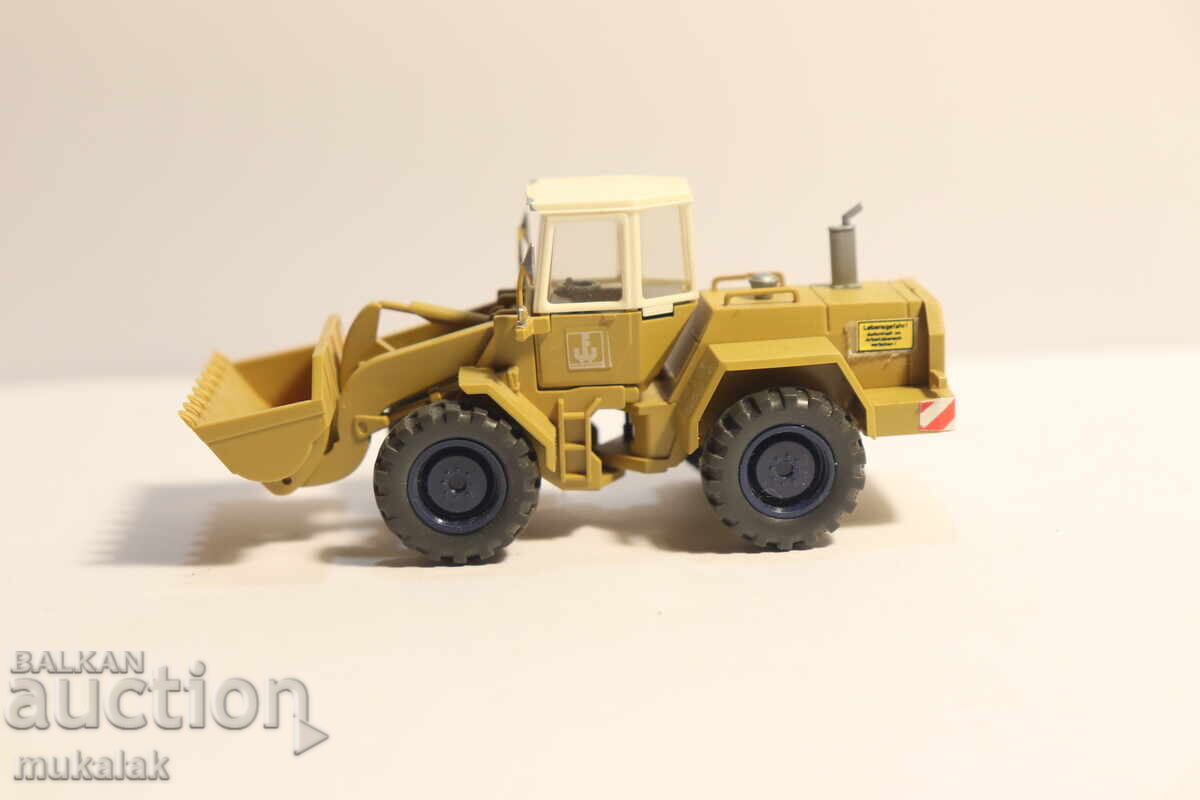 WIKING H0 1/87 EXCAVATOR FRONT LOADER GOODS TRUCK MODEL