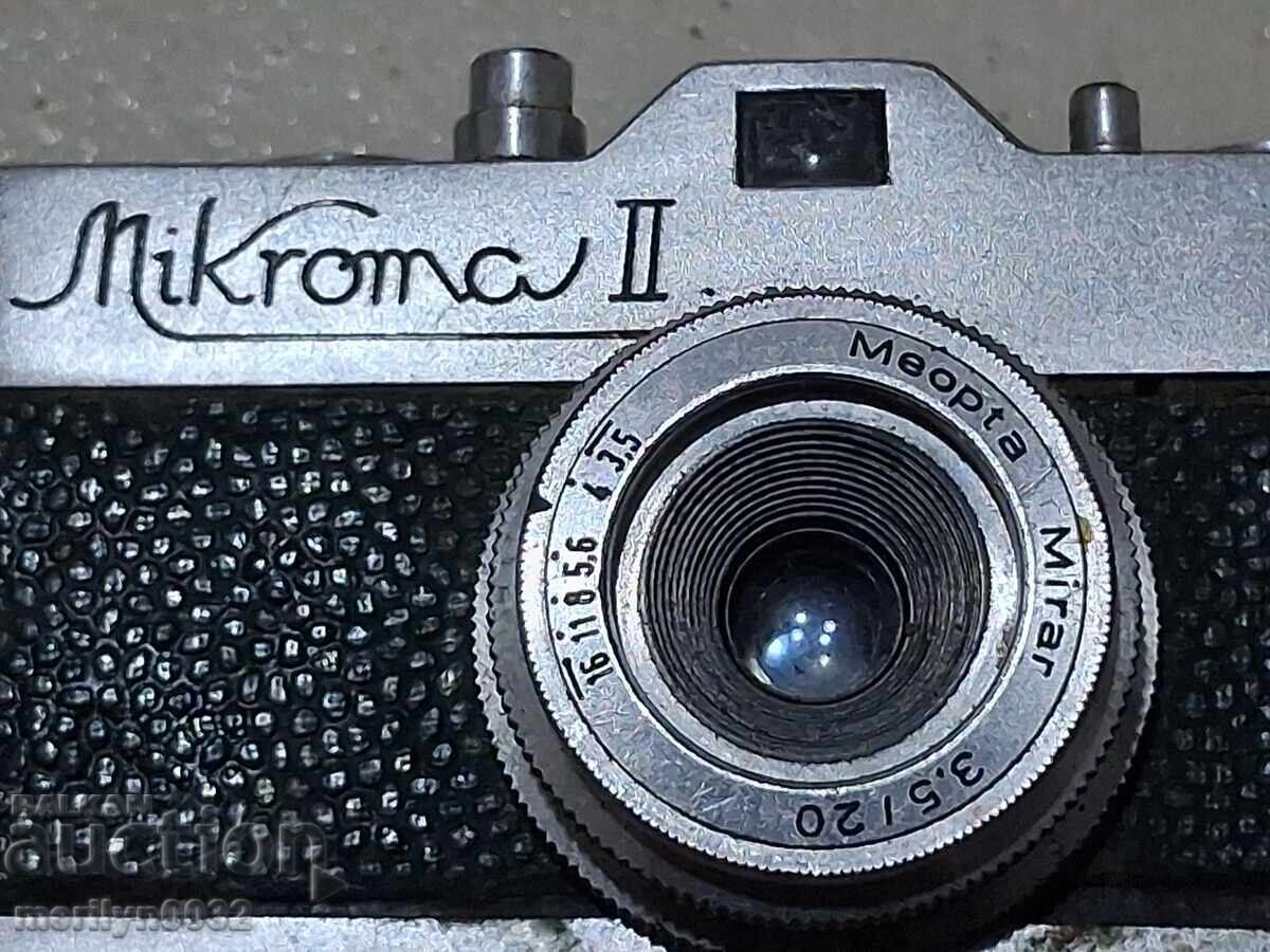 Auction  Spy Camera MEOPTA MIKROMA || from the Cold War