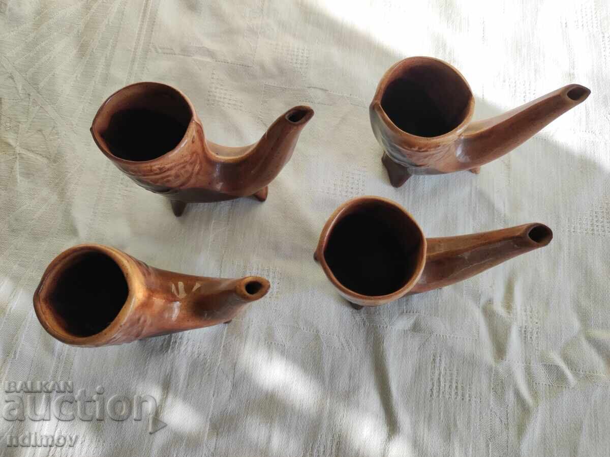 Auction Ceramic Cups Khan Krum Auction Ceramic Cups Khan Krum