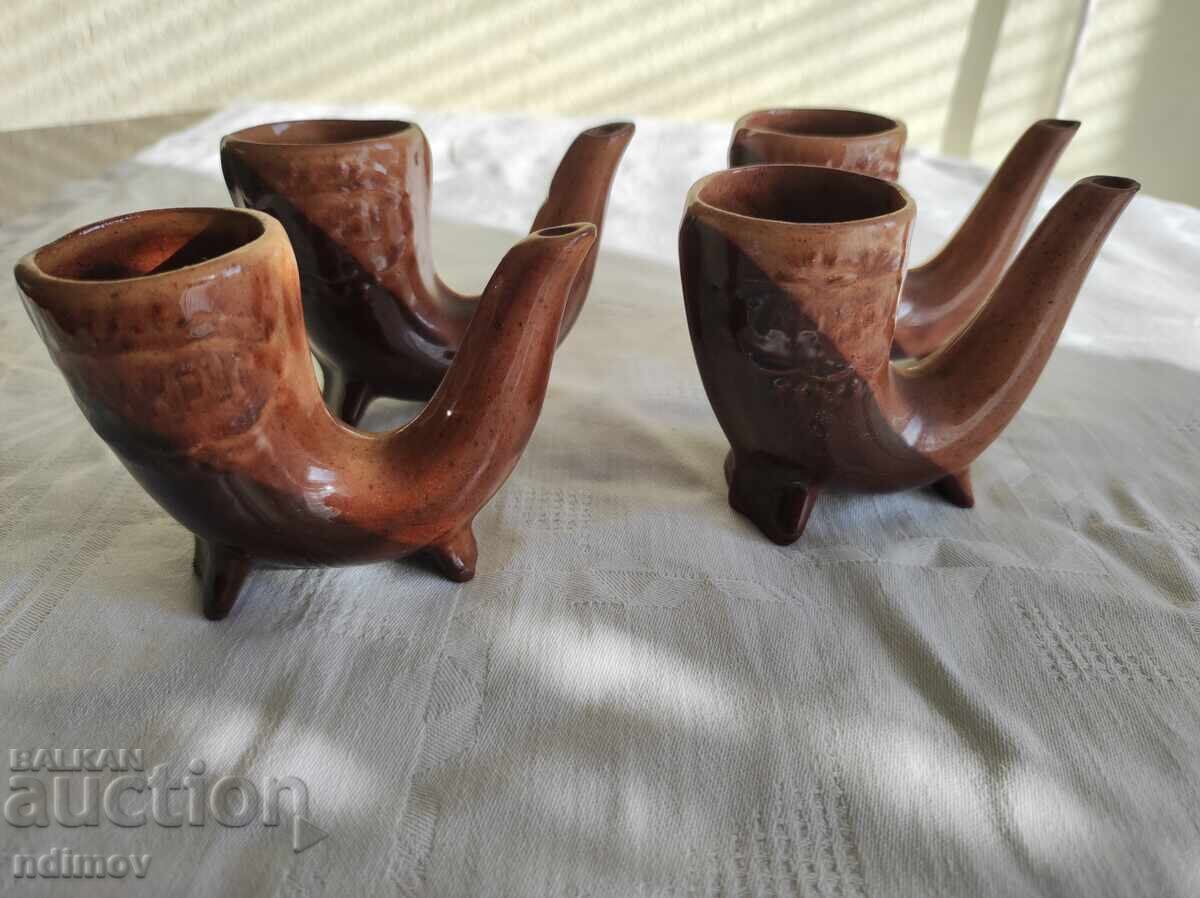 Ceramic Cups Khan Krum - 5 Ceramic Cups Khan Krum - 5