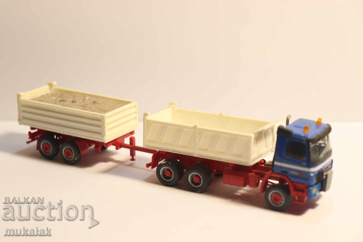 HERPA H0 1/87 MERCEDES ΣΑΜΟΣΒΑΛ ΓΟΝΔΟΛΑ ΚΑΜΙΟΝ ΜΟΝΤΕΛΟ - 5