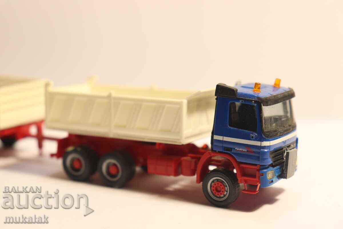 HERPA H0 1/87 MERCEDES ΣΑΜΟΣΒΑΛ ΓΟΝΔΟΛΑ ΚΑΜΙΟΝ ΜΟΝΤΕΛΟ - 6