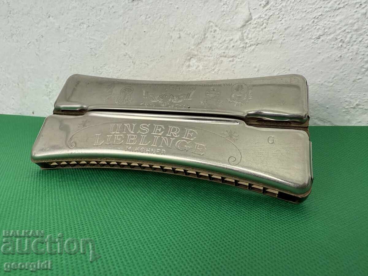Licitație Armonică Hohner Unsere Lieblinge 80-găuri. Nr. 7630