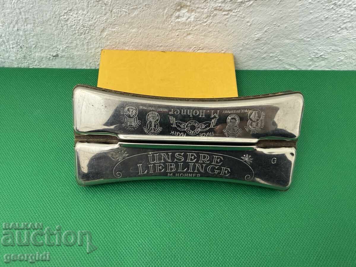 Armonică Hohner Unsere Lieblinge 80-găuri. Nr. 7630