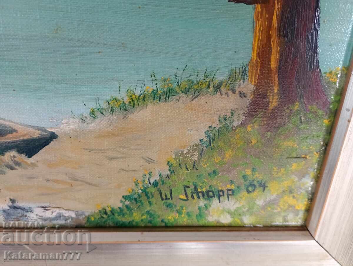 Delivery of Old oil painting!