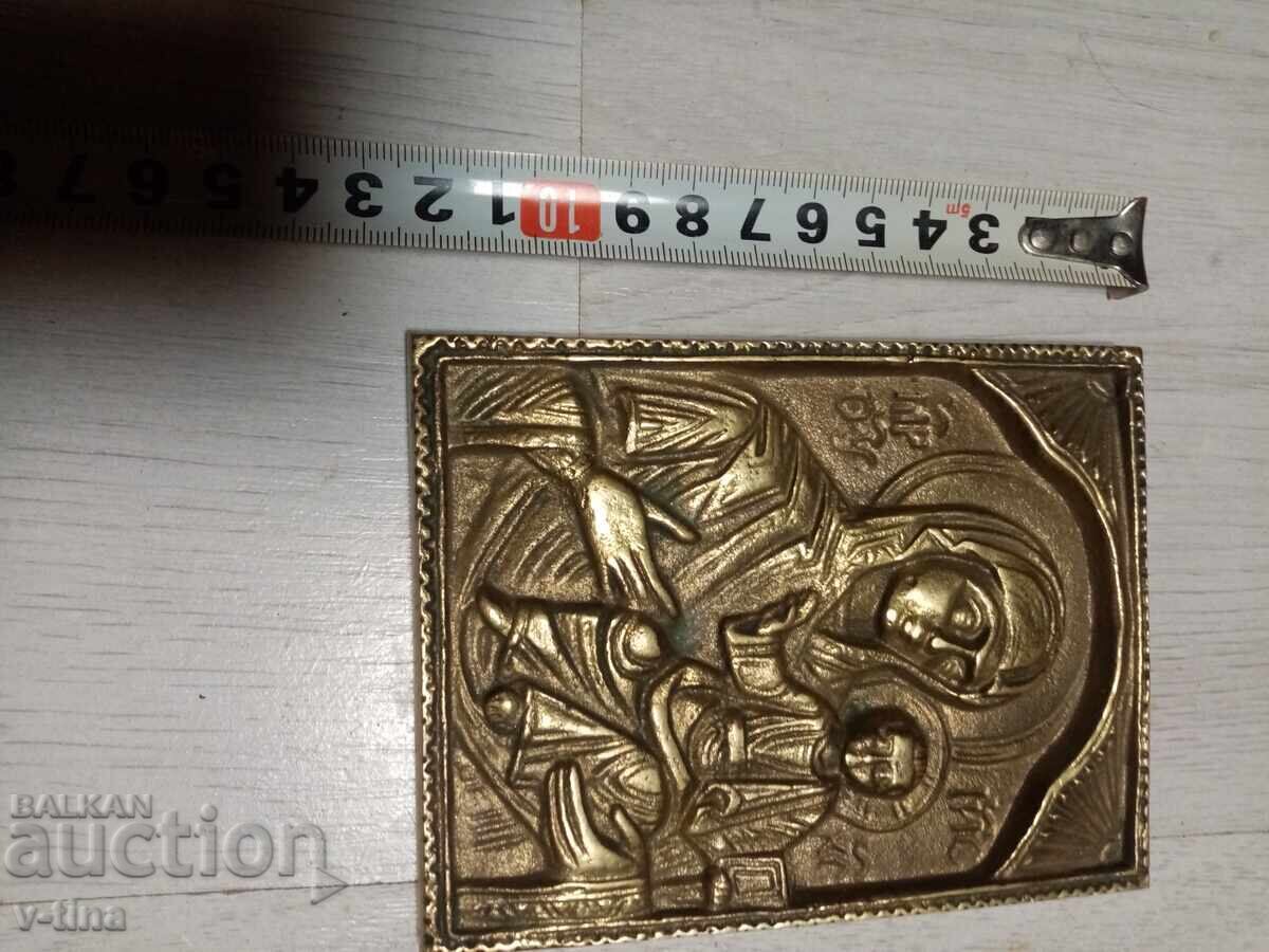 Old Russian icon Virgin Mary and Jesus with price 69.99 BGN | € 35.79
