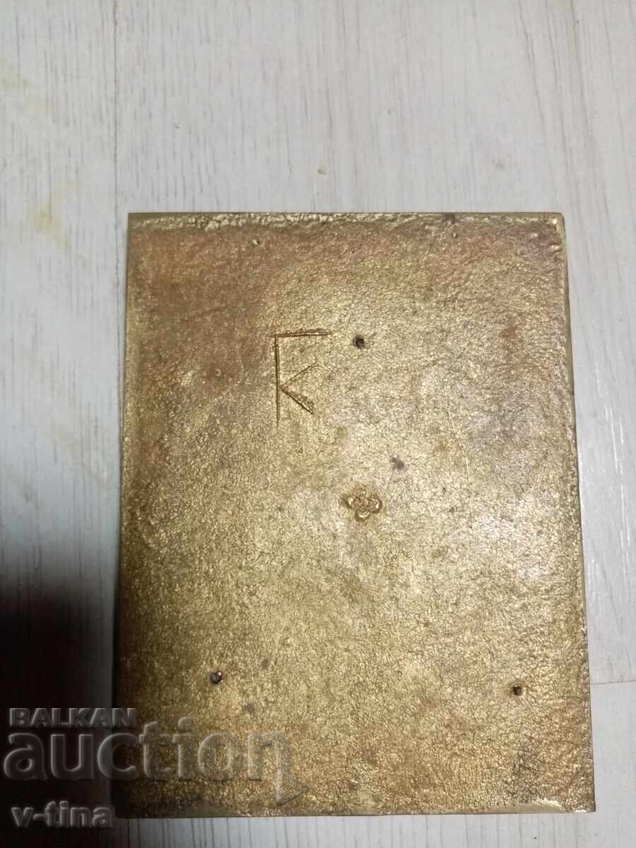 Delivery of Old Russian icon Virgin Mary and Jesus