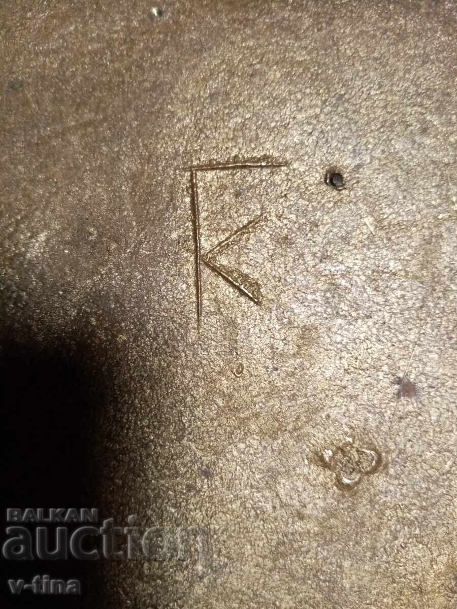 Old Russian icon Virgin Mary and Jesus - 5