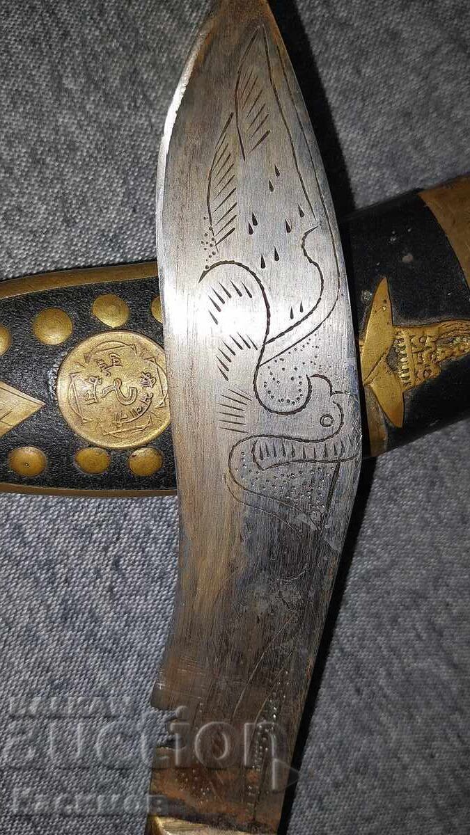 Старо Антично Оргинално Арабско кукури бронзово ръчно израбо - 5 Старо Антично Оргинално Арабско кукури бронзово ръчно израбо - 5