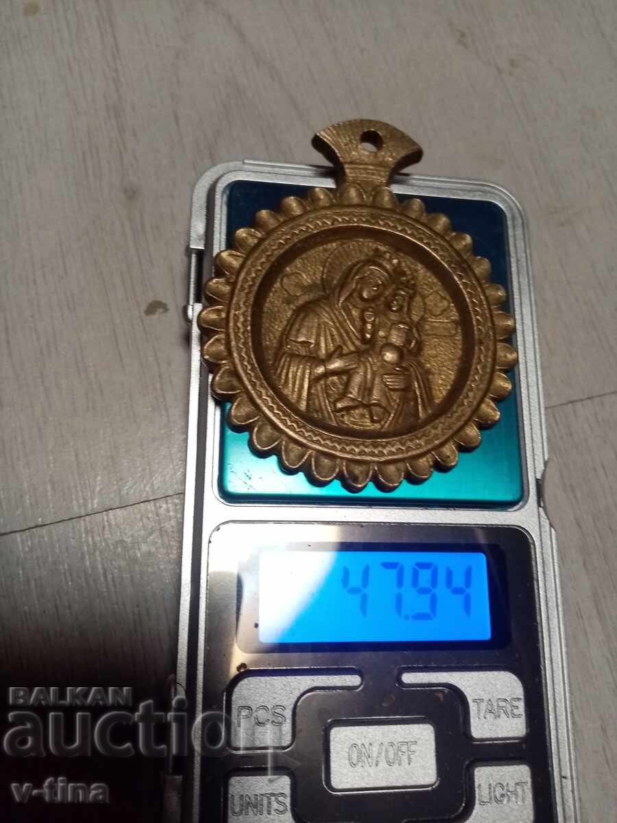 Стара икона Панагия Богородица и Исус - 6 Стара икона Панагия Богородица и Исус - 6