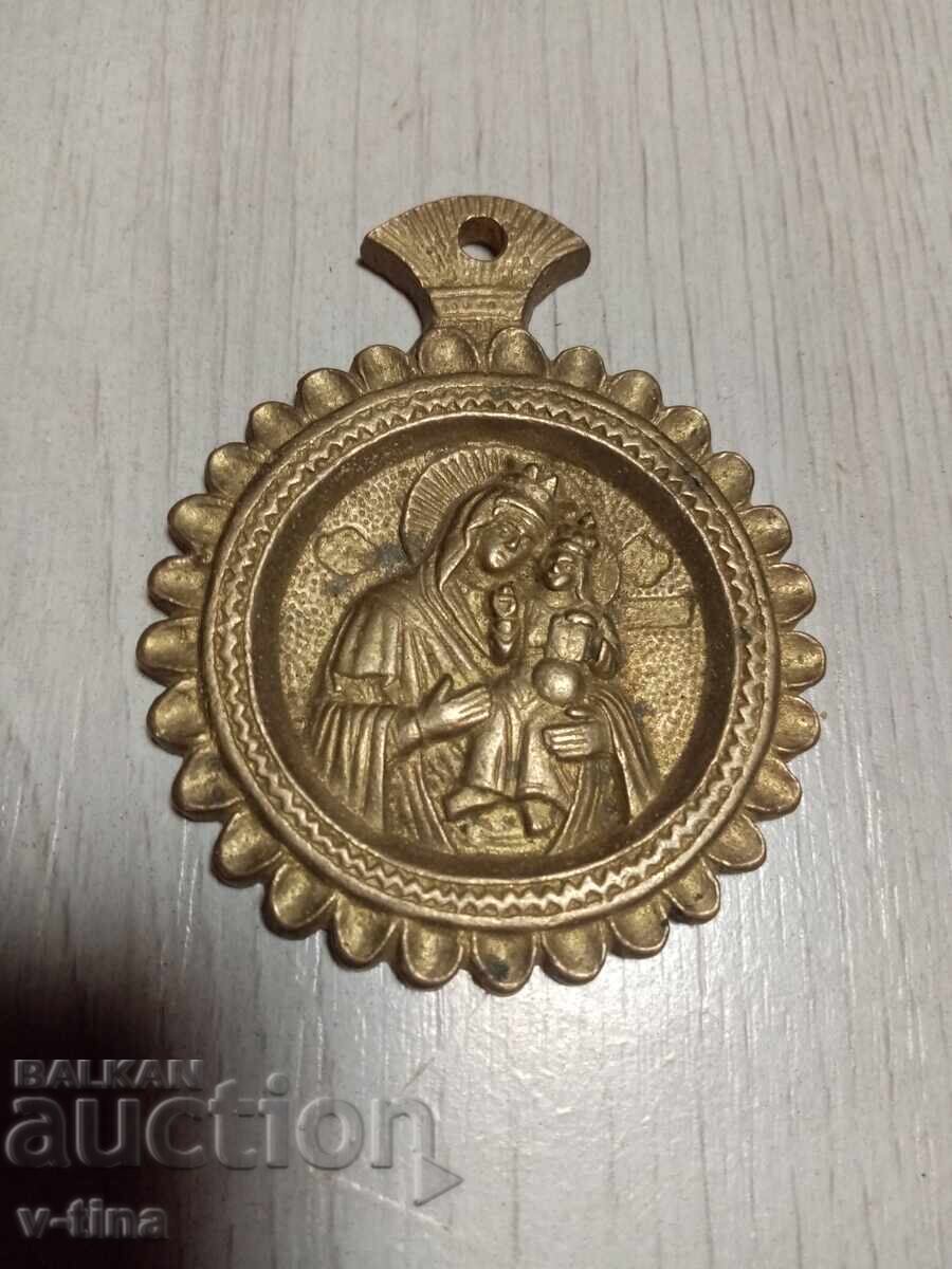 Стара икона Панагия Богородица и Исус Стара икона Панагия Богородица и Исус