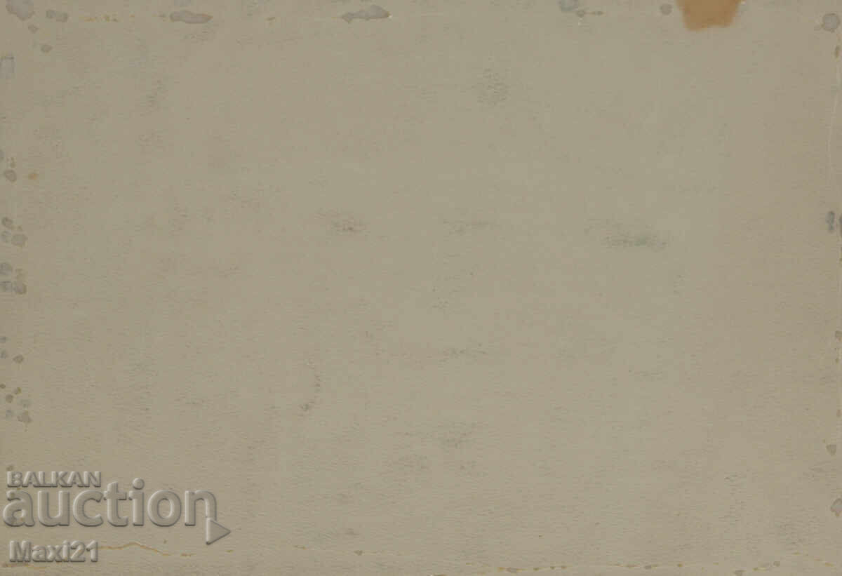 Παλιός πίνακας ακουαρέλας φυσικού τοπίου - 5