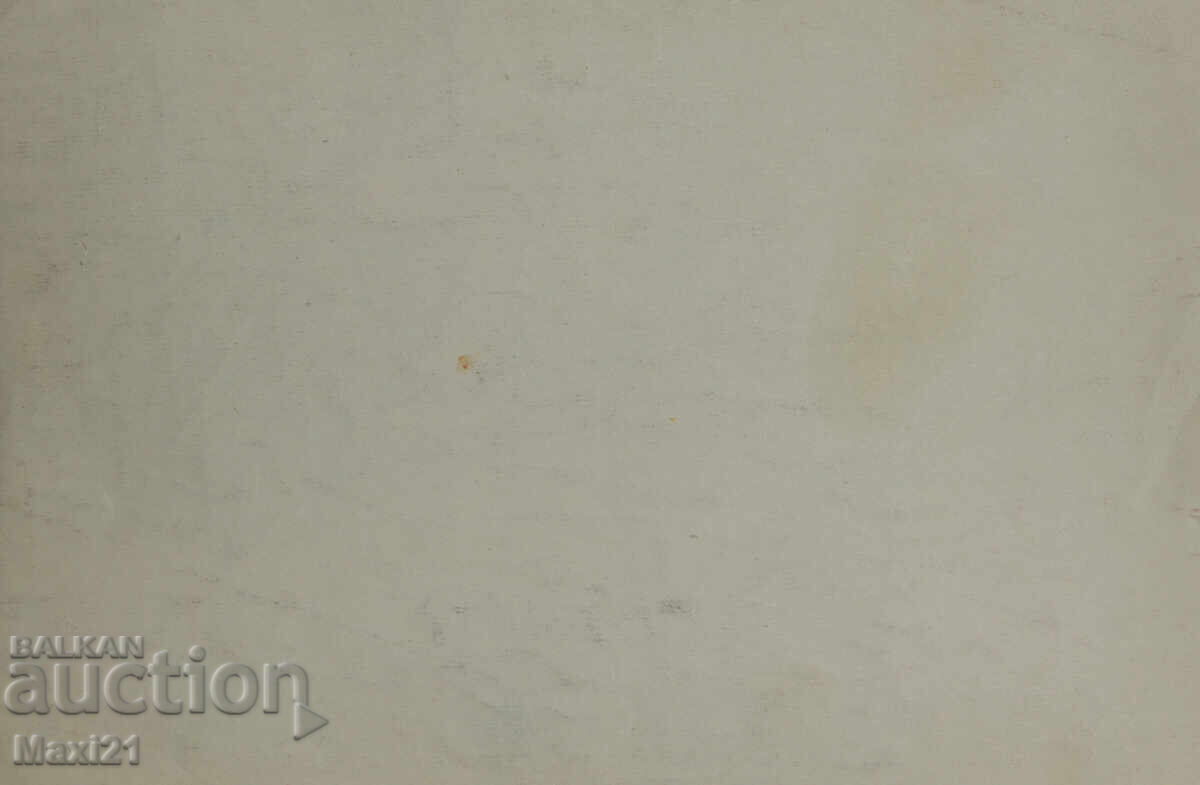 Old watercolor painting cityscape - 6