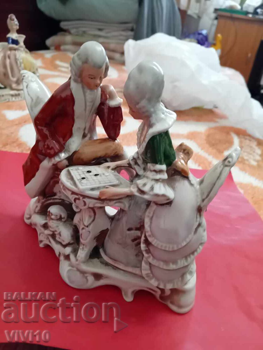 Antique porcelain figure, marked with price € 90.00 | 176.03 BGN Antique porcelain figure, marked with price € 90.00 | 176.03 BGN