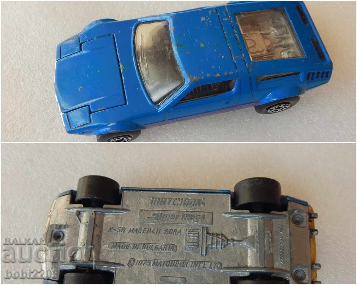 MASERATI BORA 1975 MATCHBOX Super Kings Matchbox Bulgaria - 7 MASERATI BORA 1975 MATCHBOX Super Kings Matchbox Bulgaria - 7