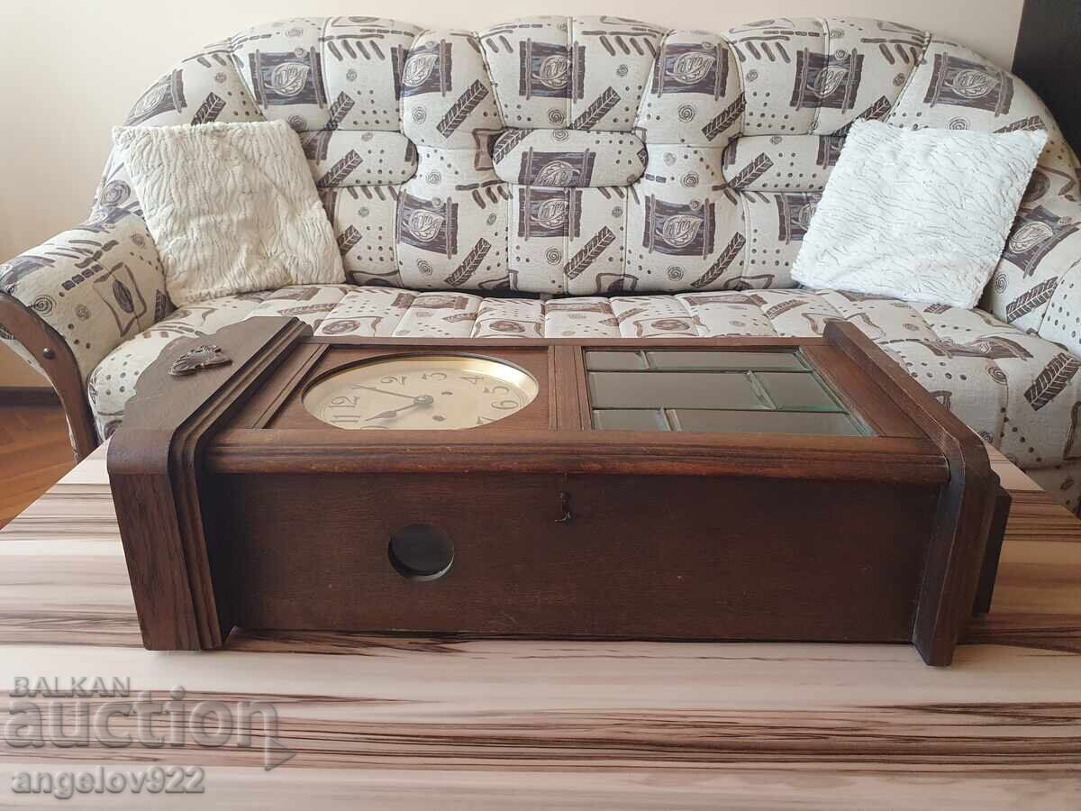 Old German Wall Clock WORKING - 6 Old German Wall Clock WORKING - 6