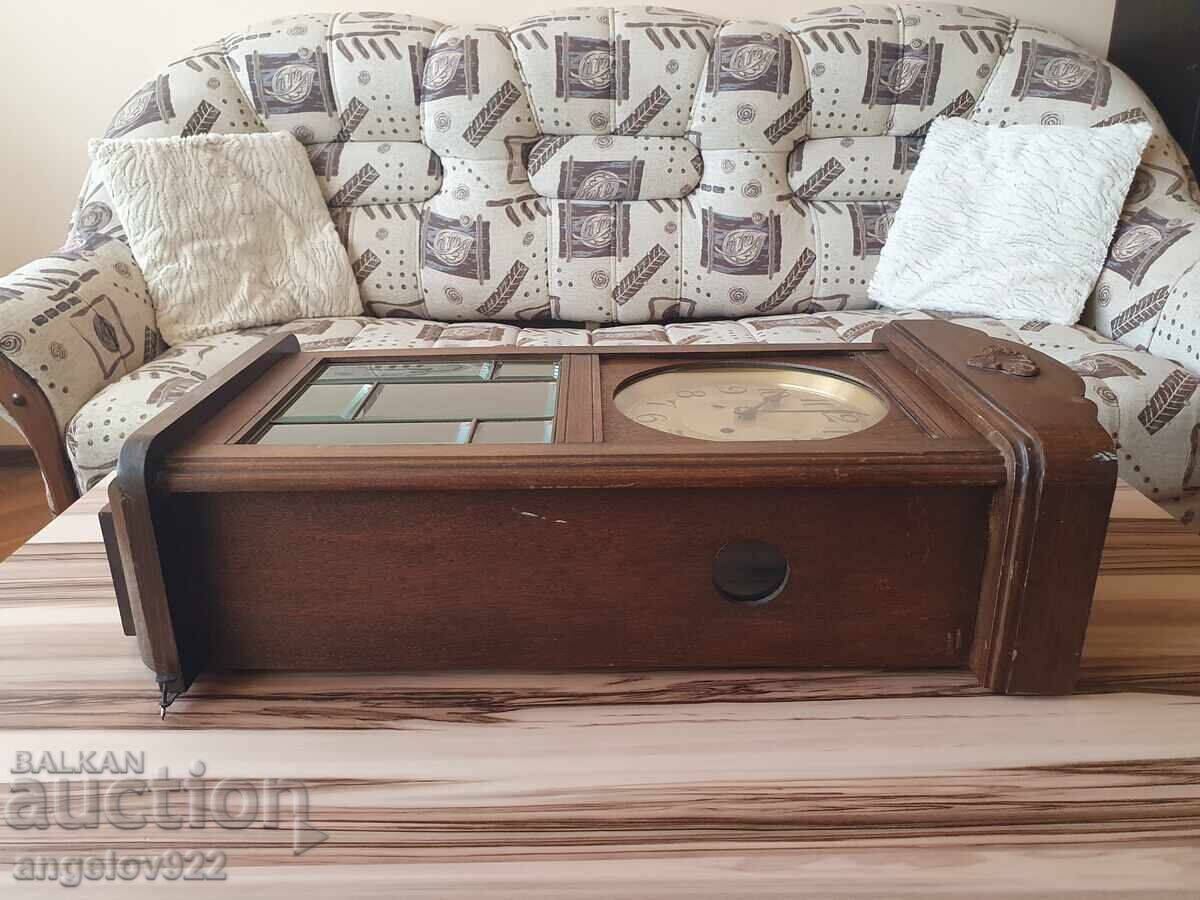 Old German Wall Clock WORKING - 7 Old German Wall Clock WORKING - 7