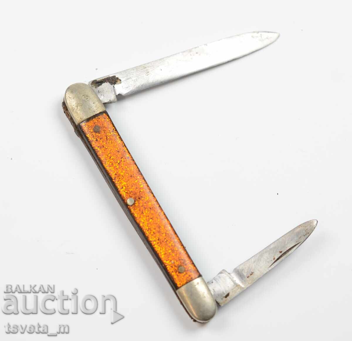 Παράδοση Μαχαίρι τσέπης με 2 εργαλεία Παράδοση Μαχαίρι τσέπης με 2 εργαλεία