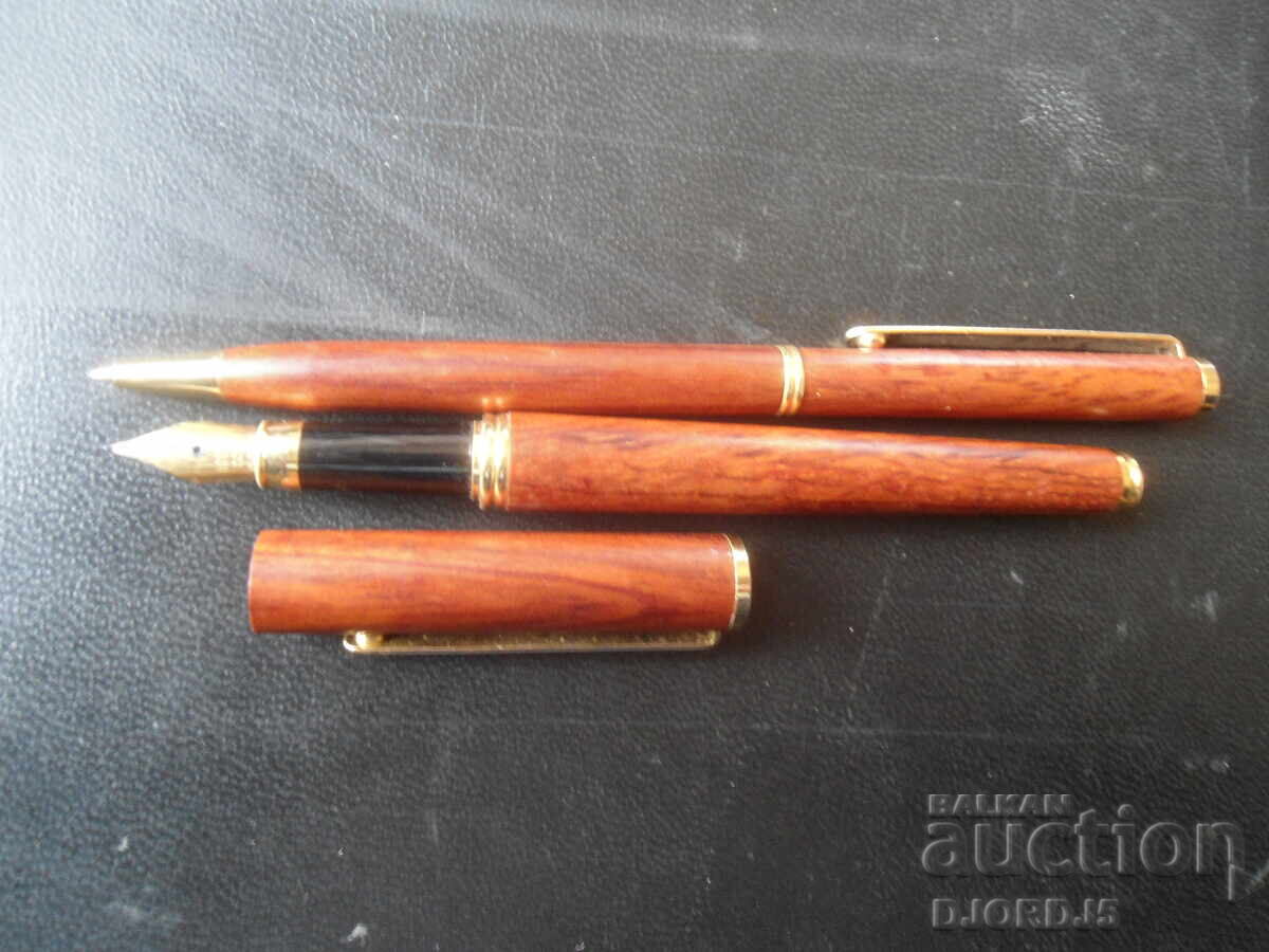 Auction Pen and Ballpoint Pen Set, Peter Schuster Auction Pen and Ballpoint Pen Set, Peter Schuster