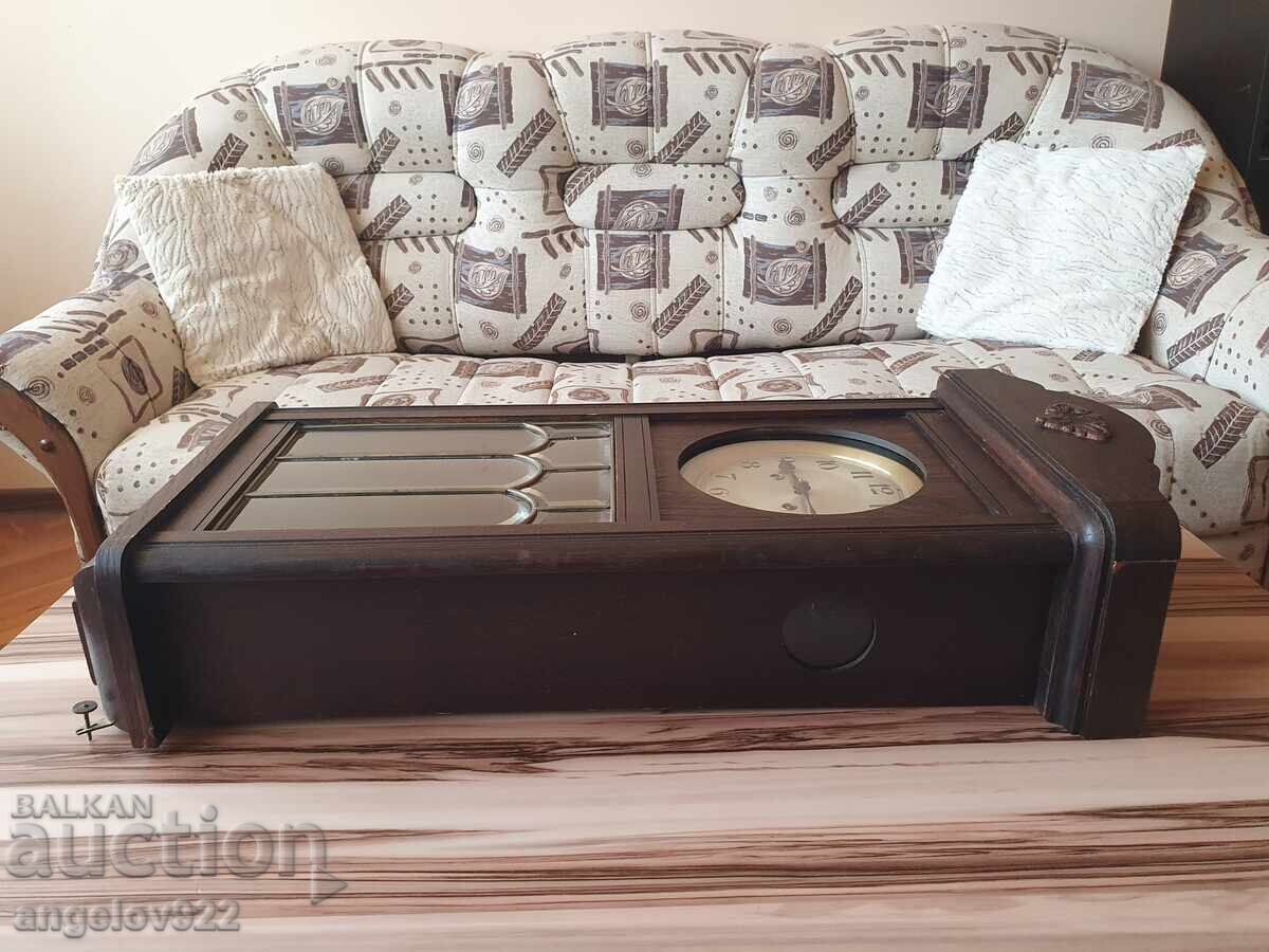 GUSTAV BECKER German Wall Clock WORKING - 7