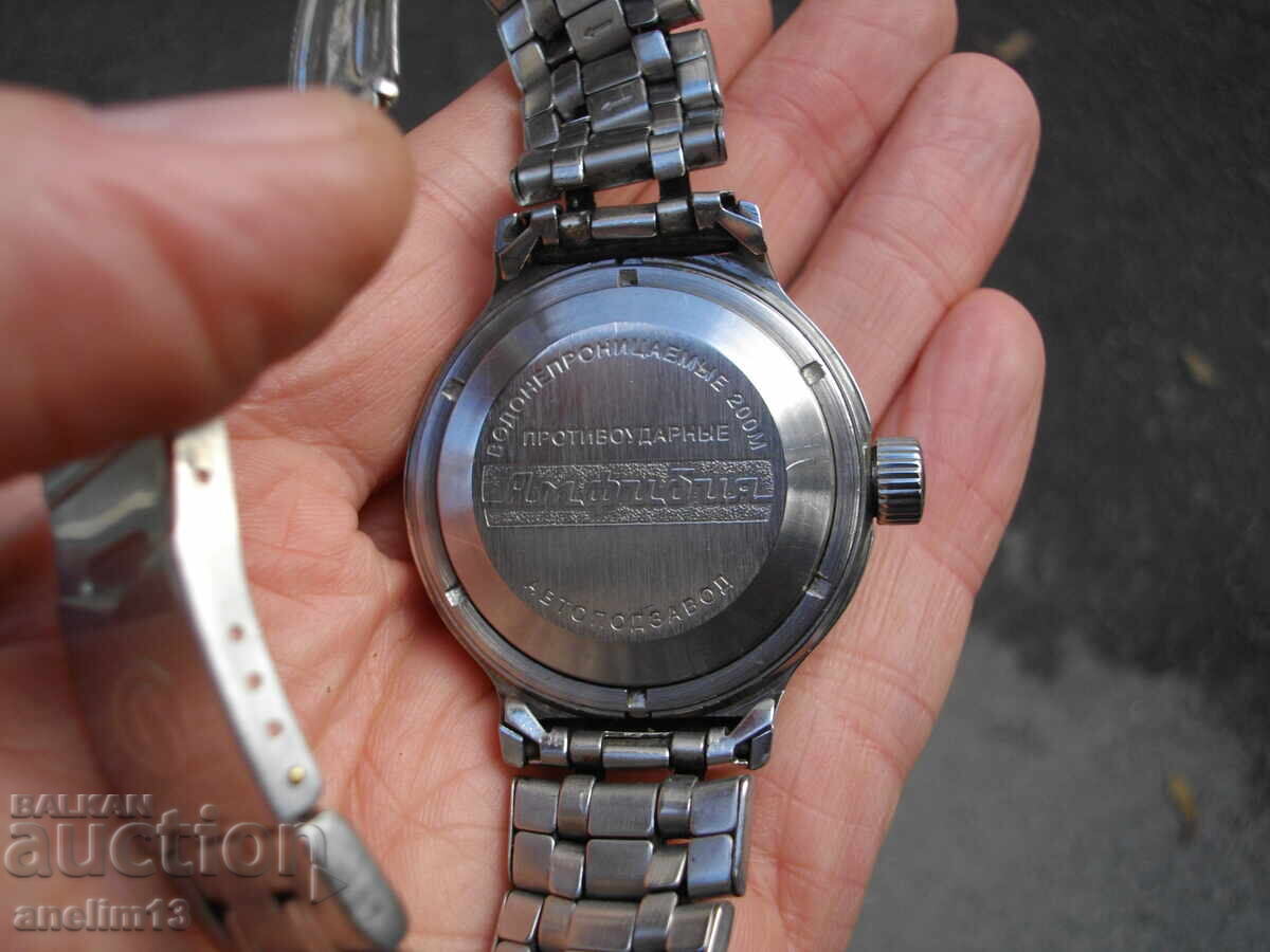 Steel Watch Commander Vostok Amphibia Automatic - 6 Steel Watch Commander Vostok Amphibia Automatic - 6