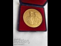 Medalie rară placă de la Ministerul de Interne Semnul de onoare DOT cu cutie