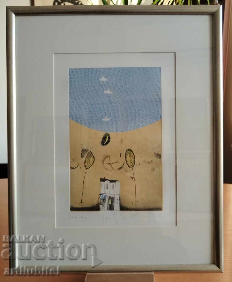 Dimitŭr Karatonev - πίνακας - 46 x 37 εκ