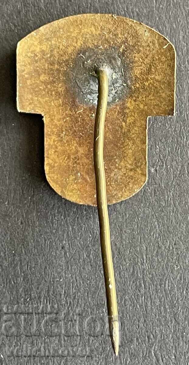 42164 Bulgaria Badge Artistic Amateur Activity 1948 Enamel with price 15.00 BGN | € 7.67