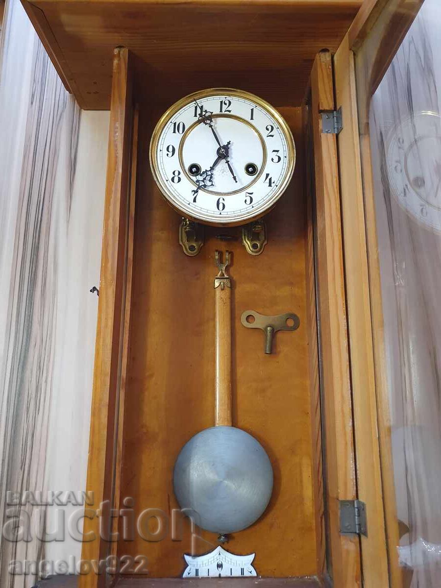 Auction JUNGHANS German Wall Clock WORKING Auction JUNGHANS German Wall Clock WORKING