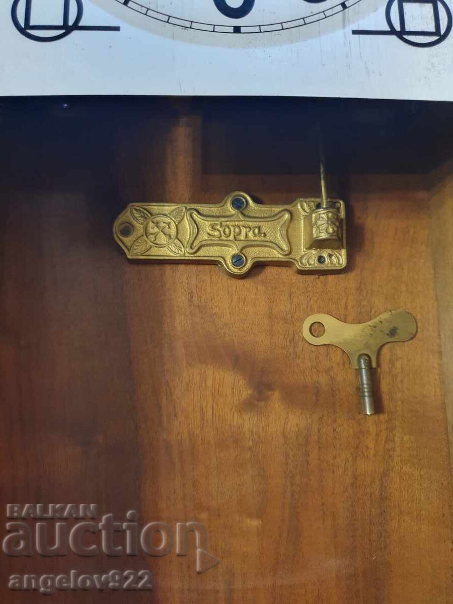 Δημοπρασία Γερμανικό ρολόι τοίχου Hamburg American ΛΕΙΤΟΥΡΓΙΚΟ Δημοπρασία Γερμανικό ρολόι τοίχου Hamburg American ΛΕΙΤΟΥΡΓΙΚΟ