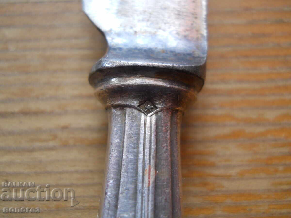 Antique Silver-Plated Knives "WMF Zwilling" - 6