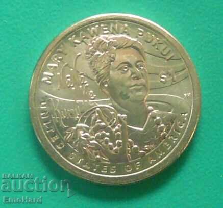 SUA Nativă Amer. 1 dolar 2025 Mary Kauwen Pukui P