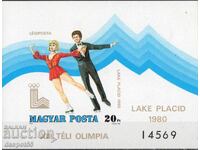 1979 Ungaria. Jocurile Olimpice de iarnă, Lake Placid - SUA. Bloc