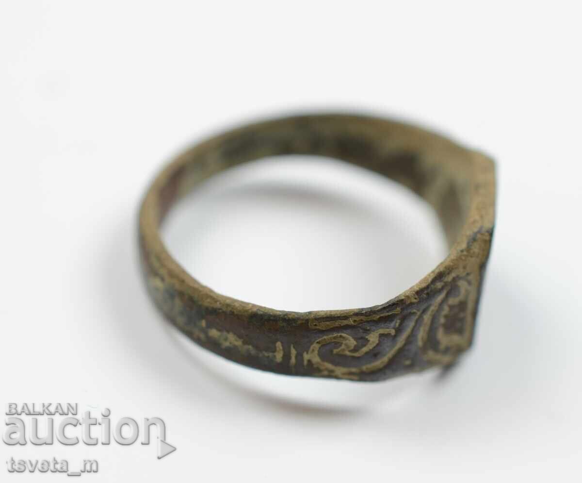 Delivery of Antique Men's Ring 1897 Delivery of Antique Men's Ring 1897