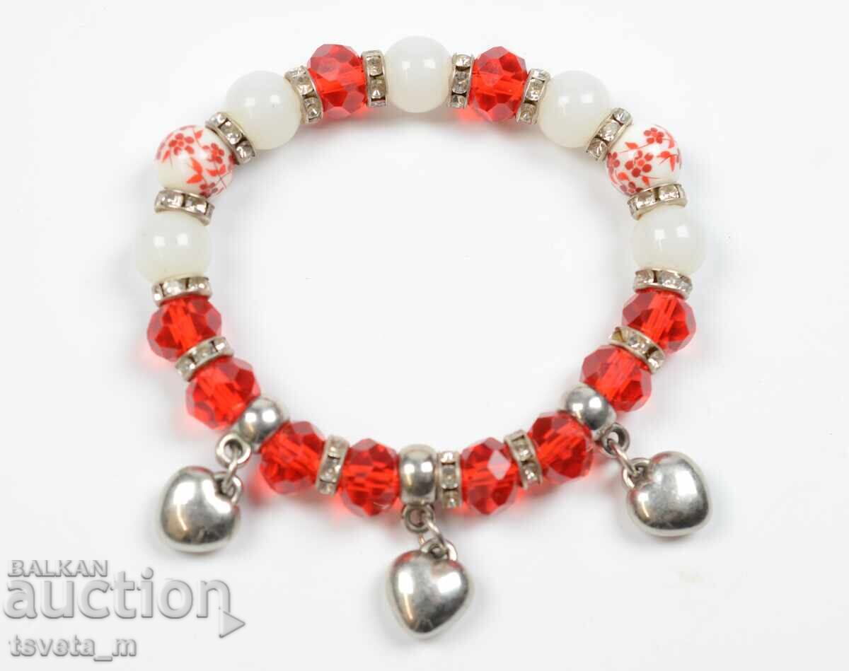 Elastic bracelet type Martenitsa with price 3.00 BGN | € 1.53