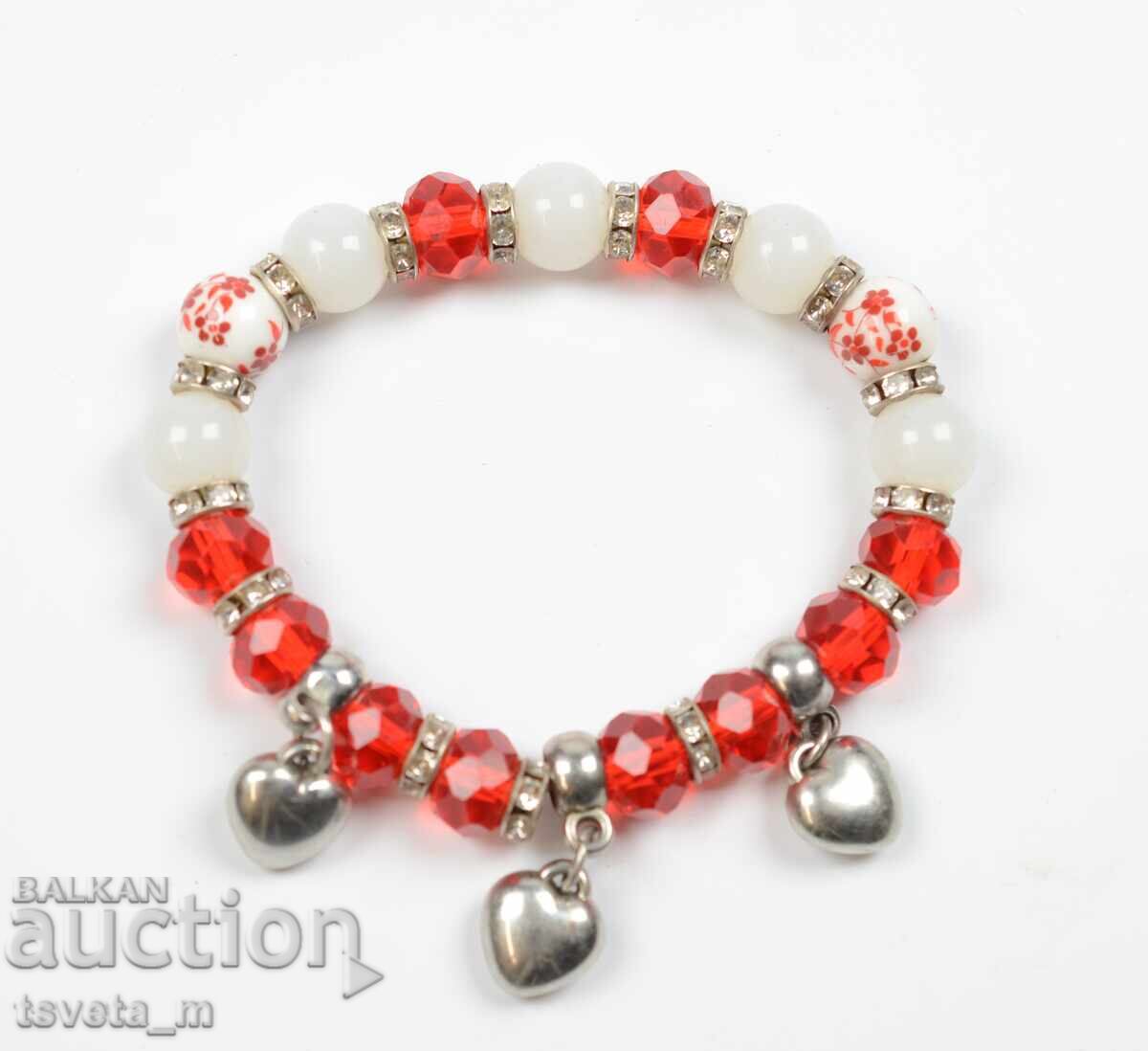 Elastic bracelet type Martenitsa