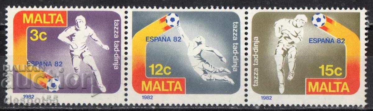 1982. Μάλτα. Παγκόσμιο Κύπελλο Ποδοσφαίρου - Ισπανία