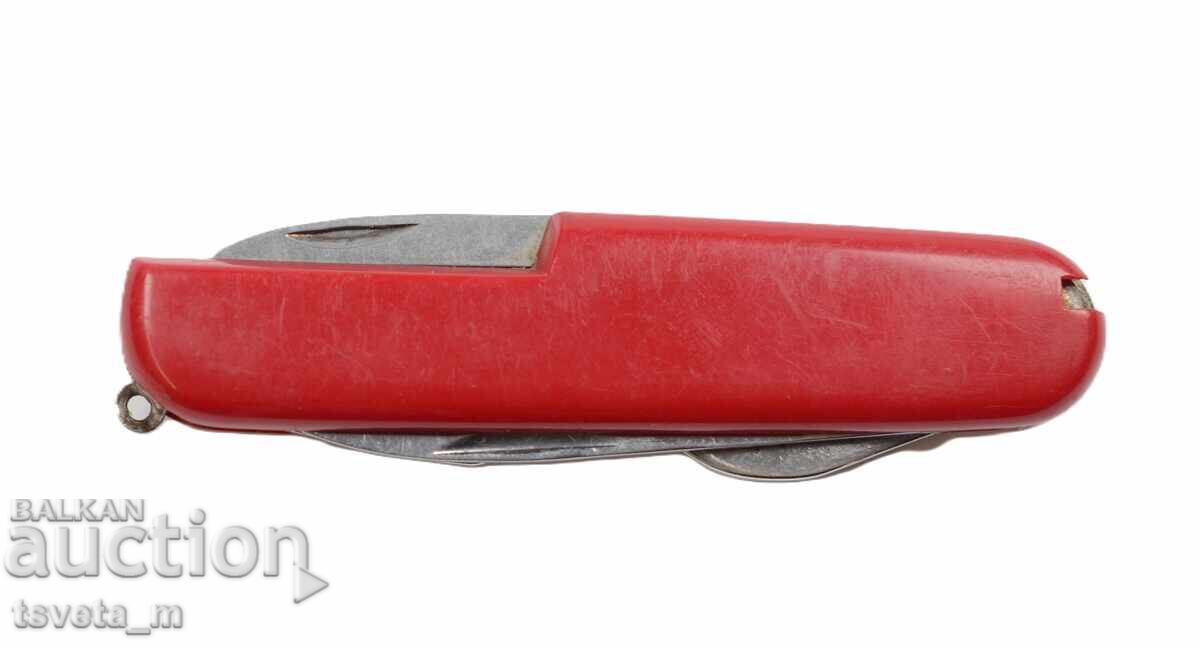 Παλαιό τσεπάκι μαχαιράκι με 4 εργαλεία με τιμή 5.00 BGN | € 2.56