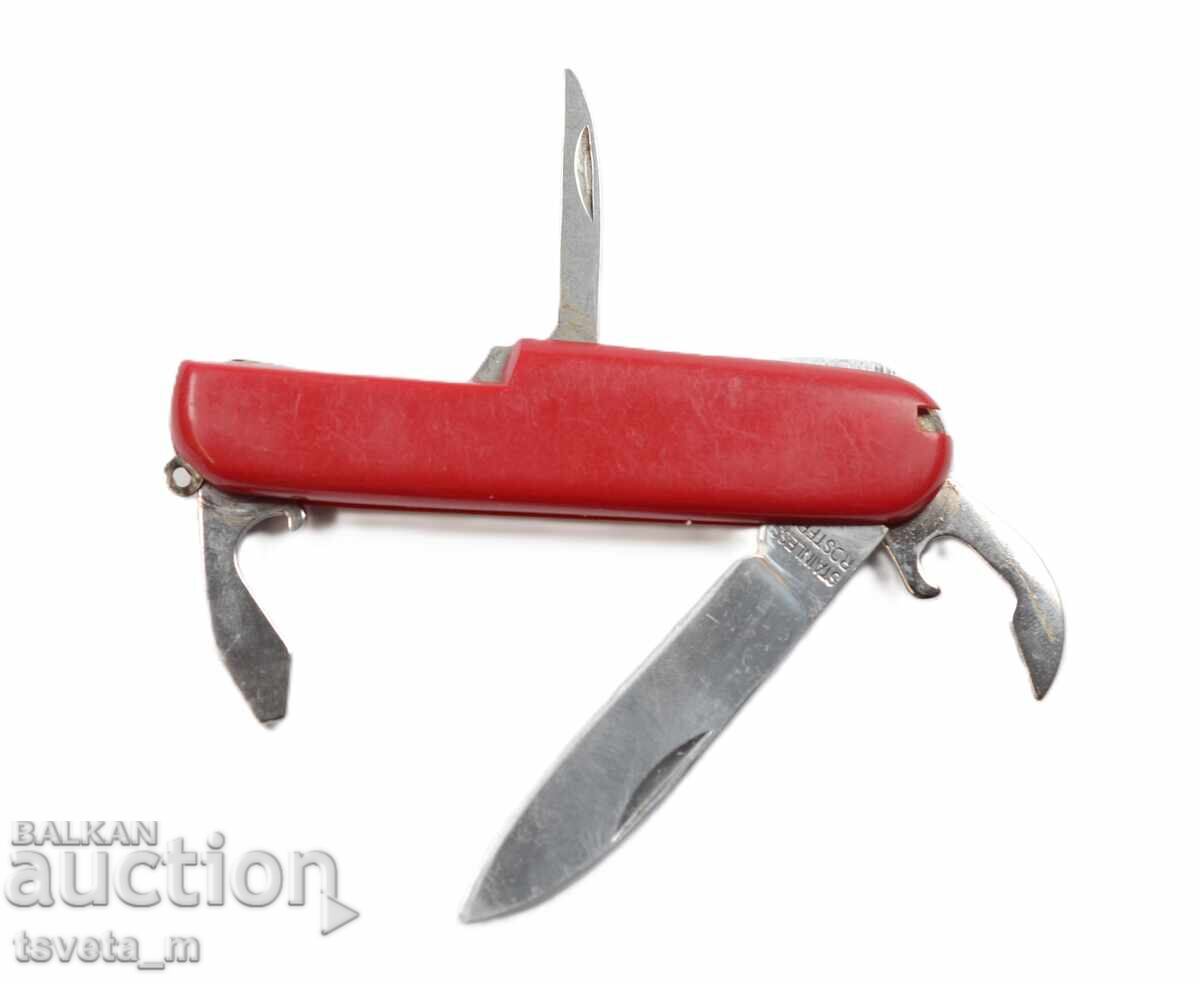 Δημοπρασία Παλαιό τσεπάκι μαχαιράκι με 4 εργαλεία