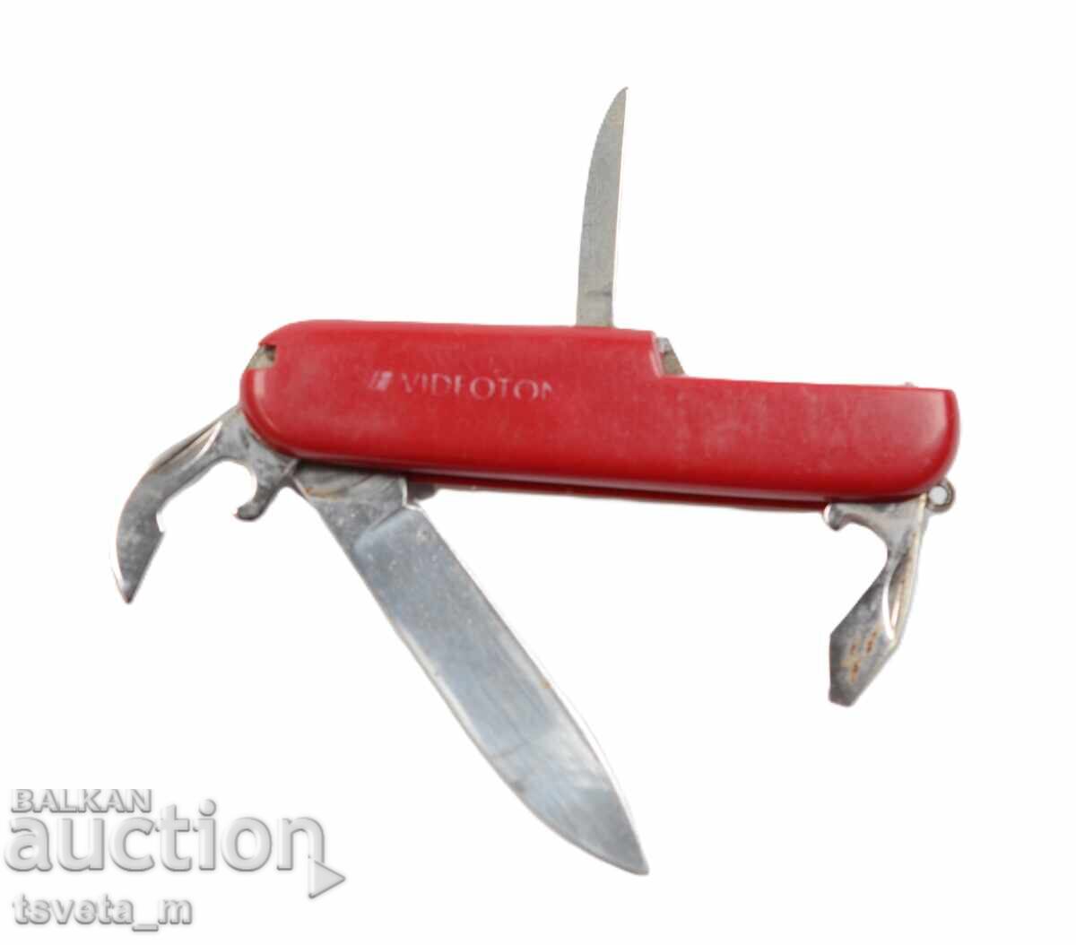 Παράδοση Παλαιό τσεπάκι μαχαιράκι με 4 εργαλεία