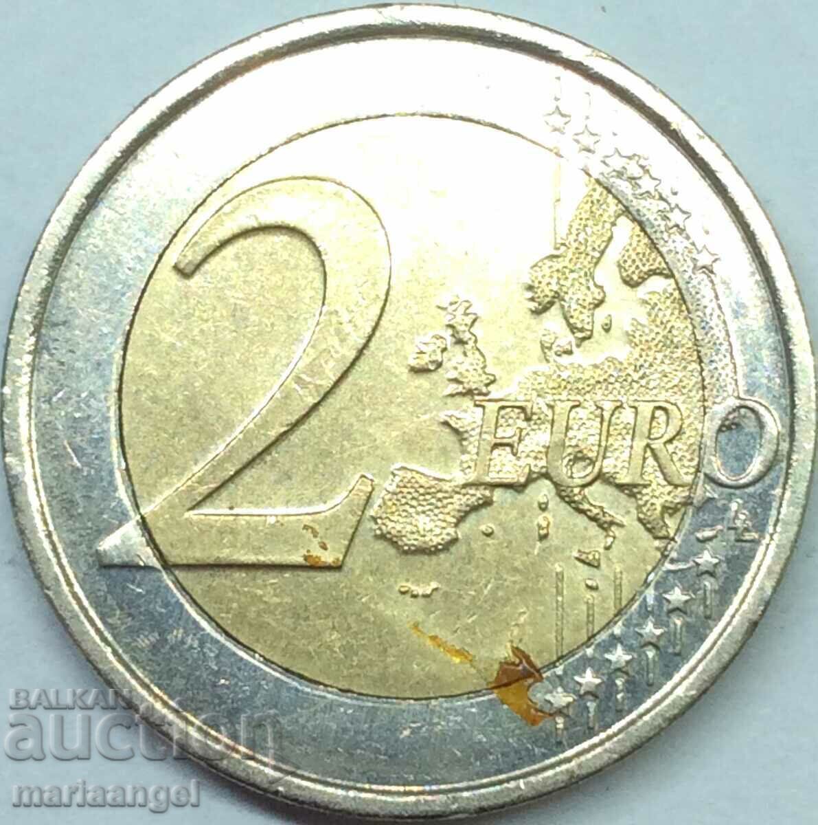 Livrarea Belgia 2 euro 2008 - Carta Drepturilor Omului Livrarea Belgia 2 euro 2008 - Carta Drepturilor Omului
