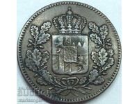 2 Pfennig 1844 Germania BAVARIA - RAR